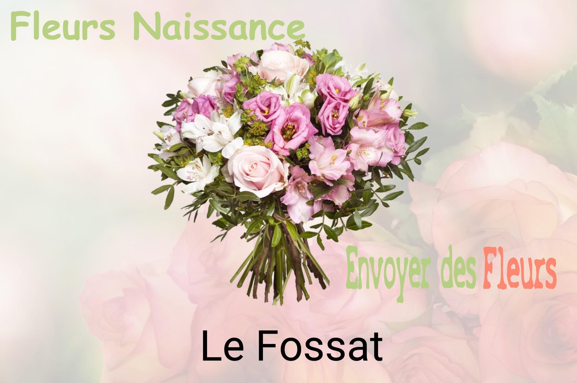 Bouquet de fleurs de naissance livré à Le Fossat